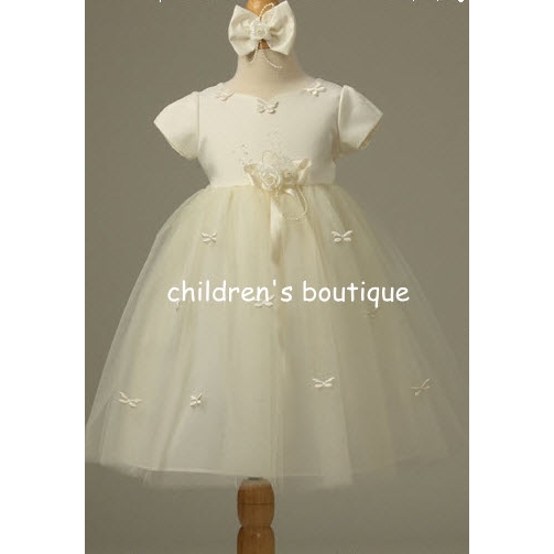 Butterfly Ribbon Infant Dress