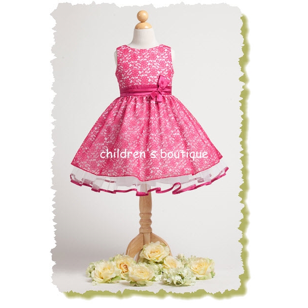 Lace Girls Party Dress