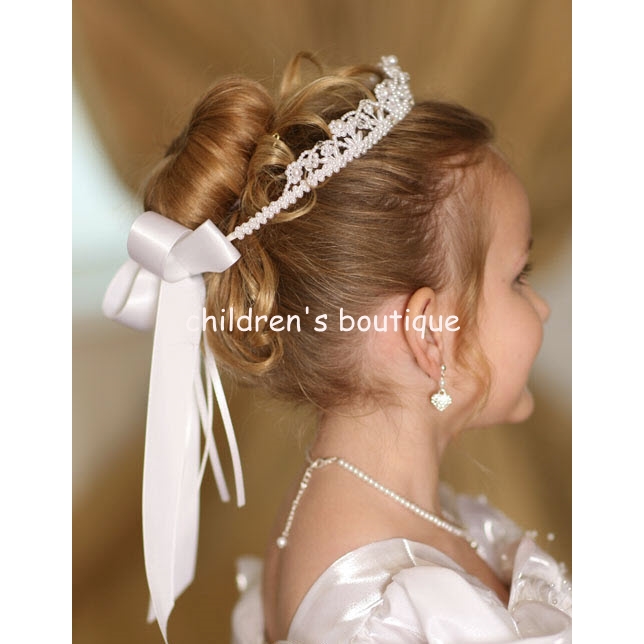Pearl Cluster Hair Crown