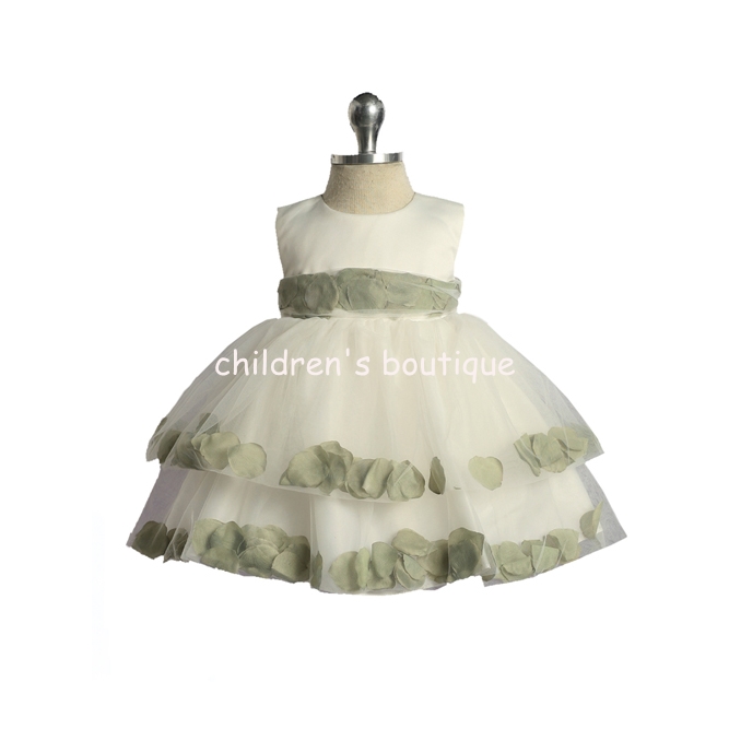 Infant Flower Petal Dress