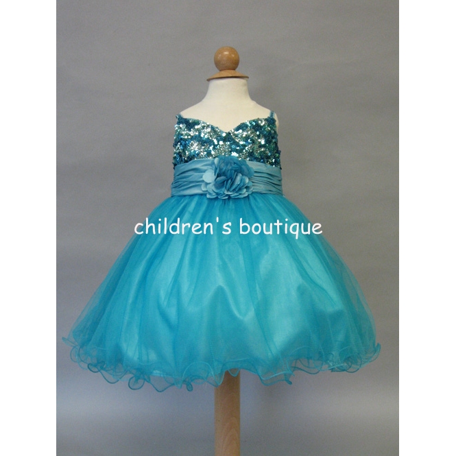 "Katiana" Sequin Infant Formal Dress