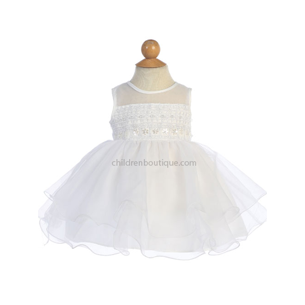 Layered Organza Baby Party Dress