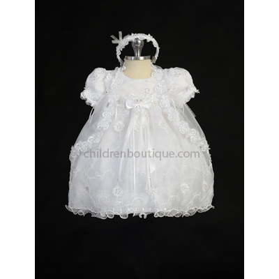 Organza Baptism Gown
